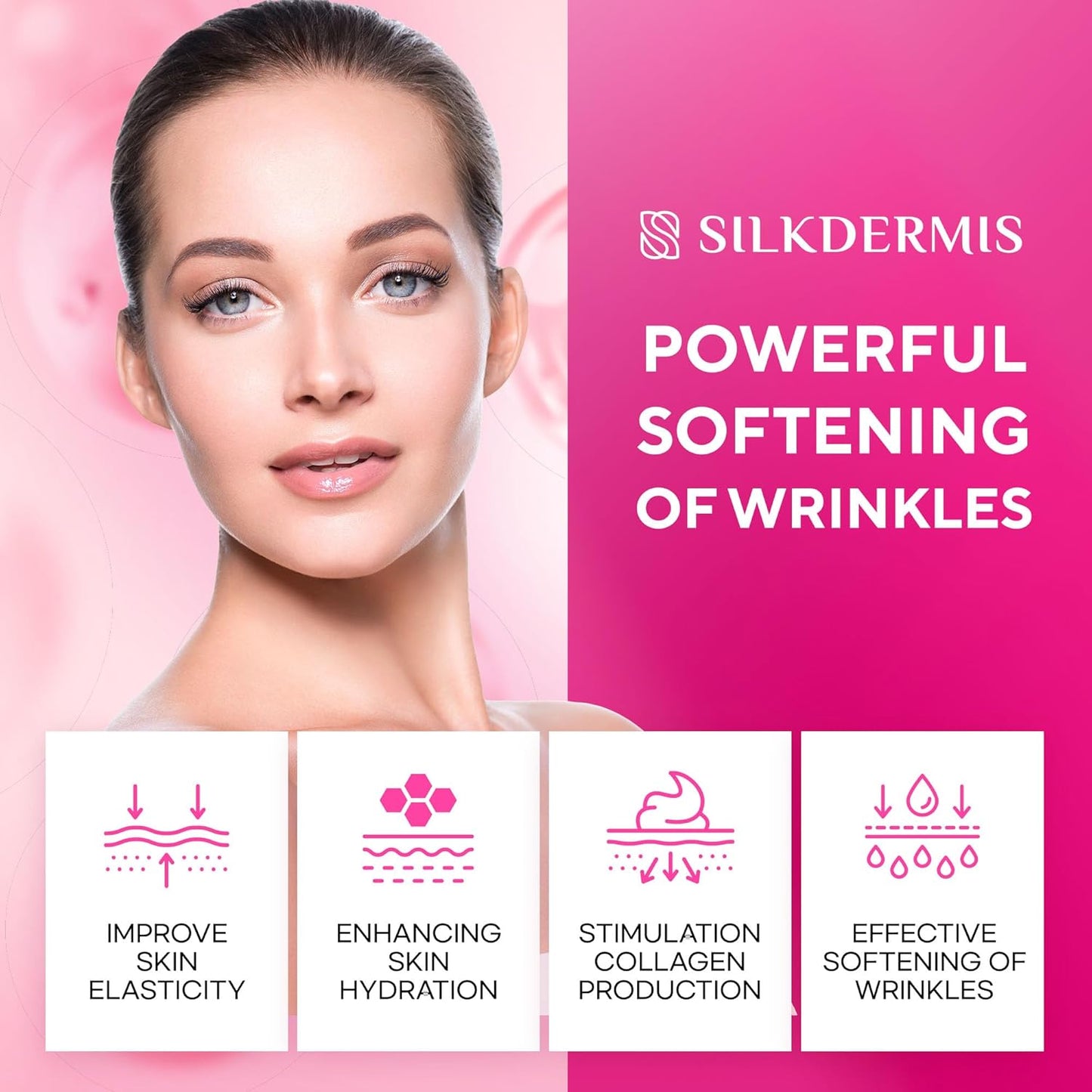 Silicone Neck Wrinkle Patches 2 pcs: Reusable Silicone Neck Patches for Wrinkles