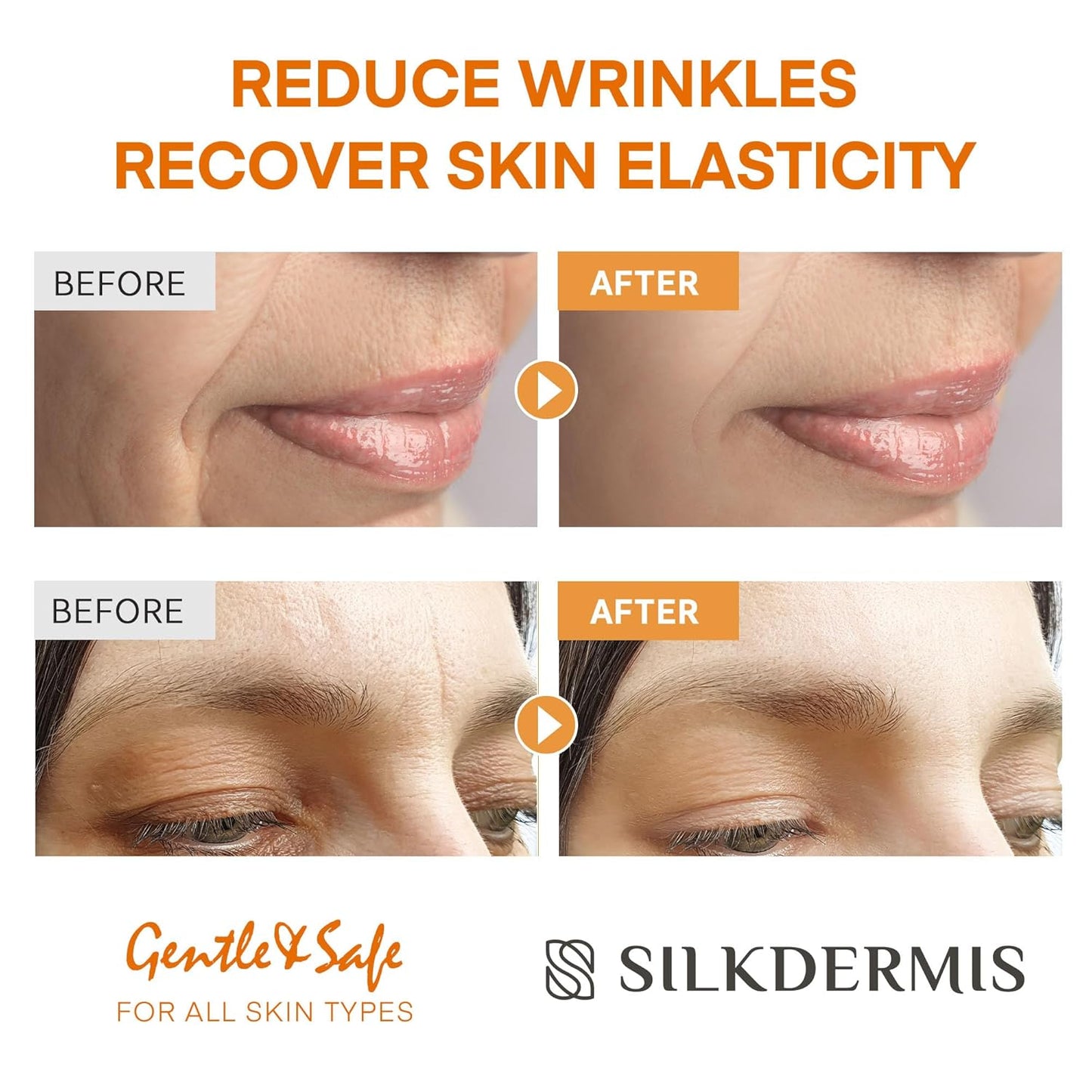 Forehead Wrinkle Patches with Triangle: For Smile Line and Under Eye-Anti Wrinkle Patches with Aloe, Collagen, Vitamin E 112pcs