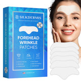 Forehead Wrinkle Patches with Aloe, Collagen & Vitamin E – Hydrating Forehead Care (12 Pcs)