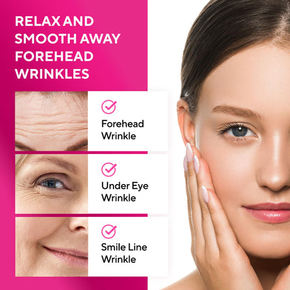 Reusable Silicone Face Patches – Forehead, Under Eye & Smile Line Care (5pcs)